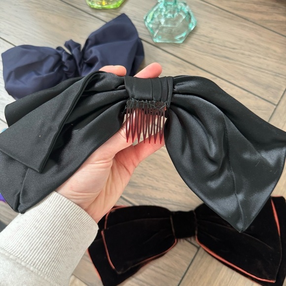 Lot of 4 Vintage 80’s giant hair bows